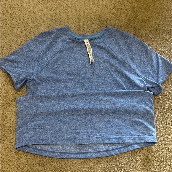 Lululemon Blue Athletic Top - Picture 1 of 3